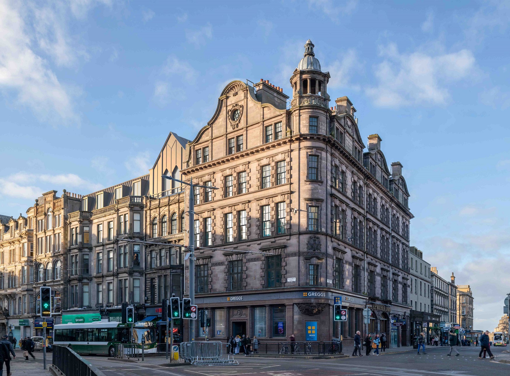 Mixeduse hospitality space to spruce up historic Edinburgh buildings